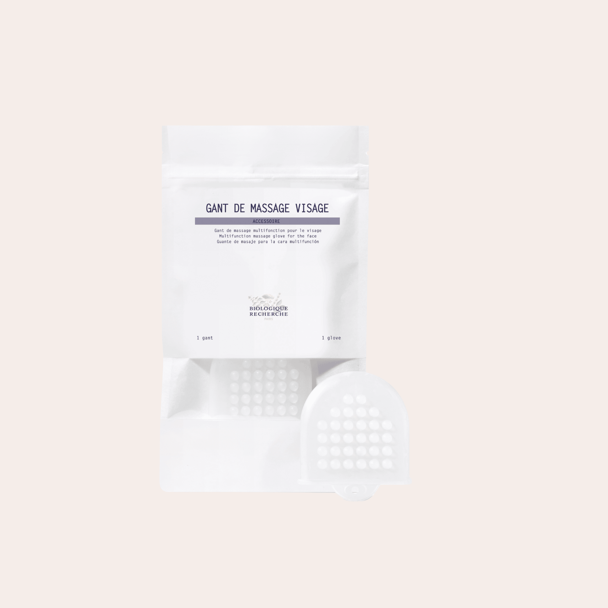 Gant de massage visage Biologique Recherche - Maison Les Pierres Dorées
