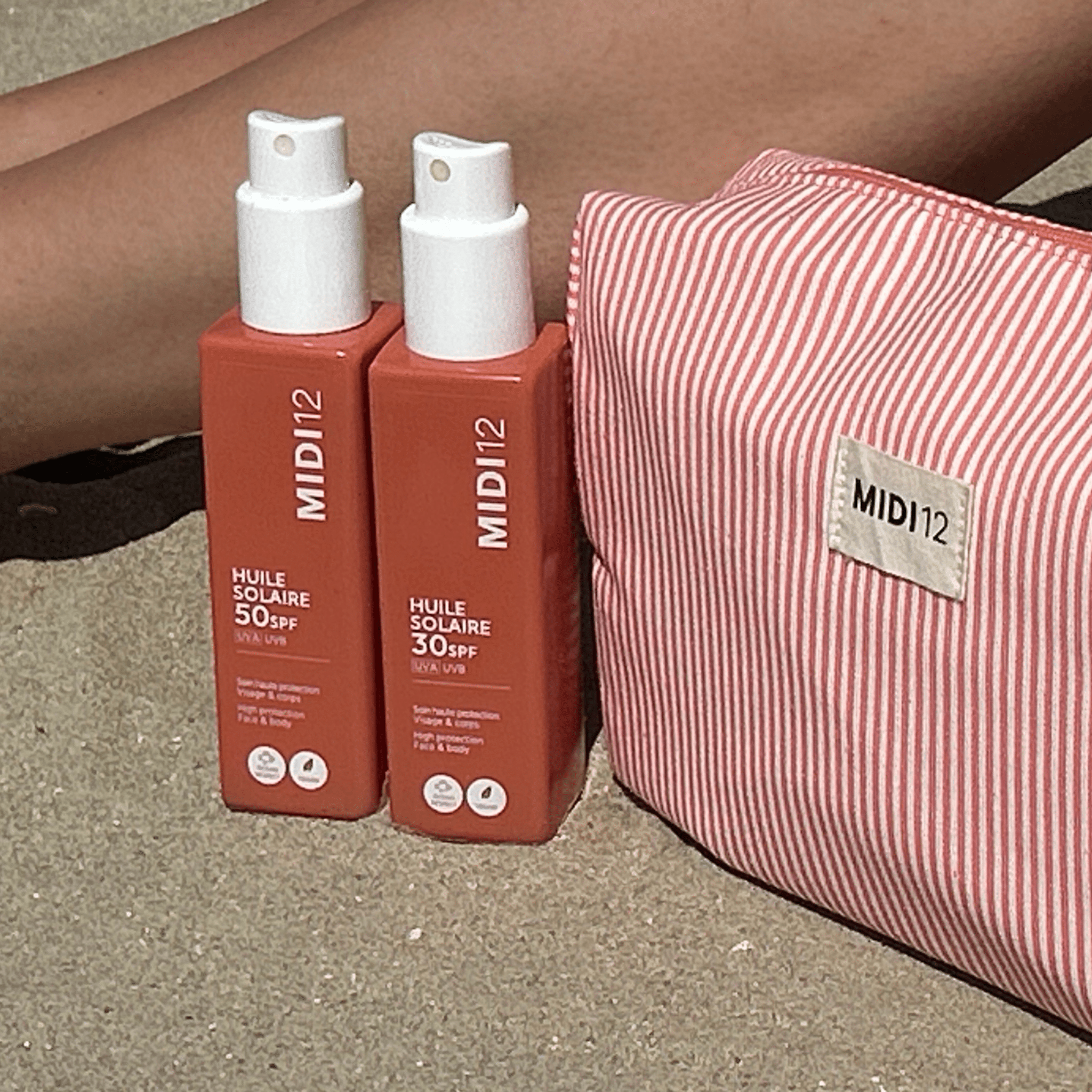 Huile solaire SPF50 - Maison Les Pierres Dorées