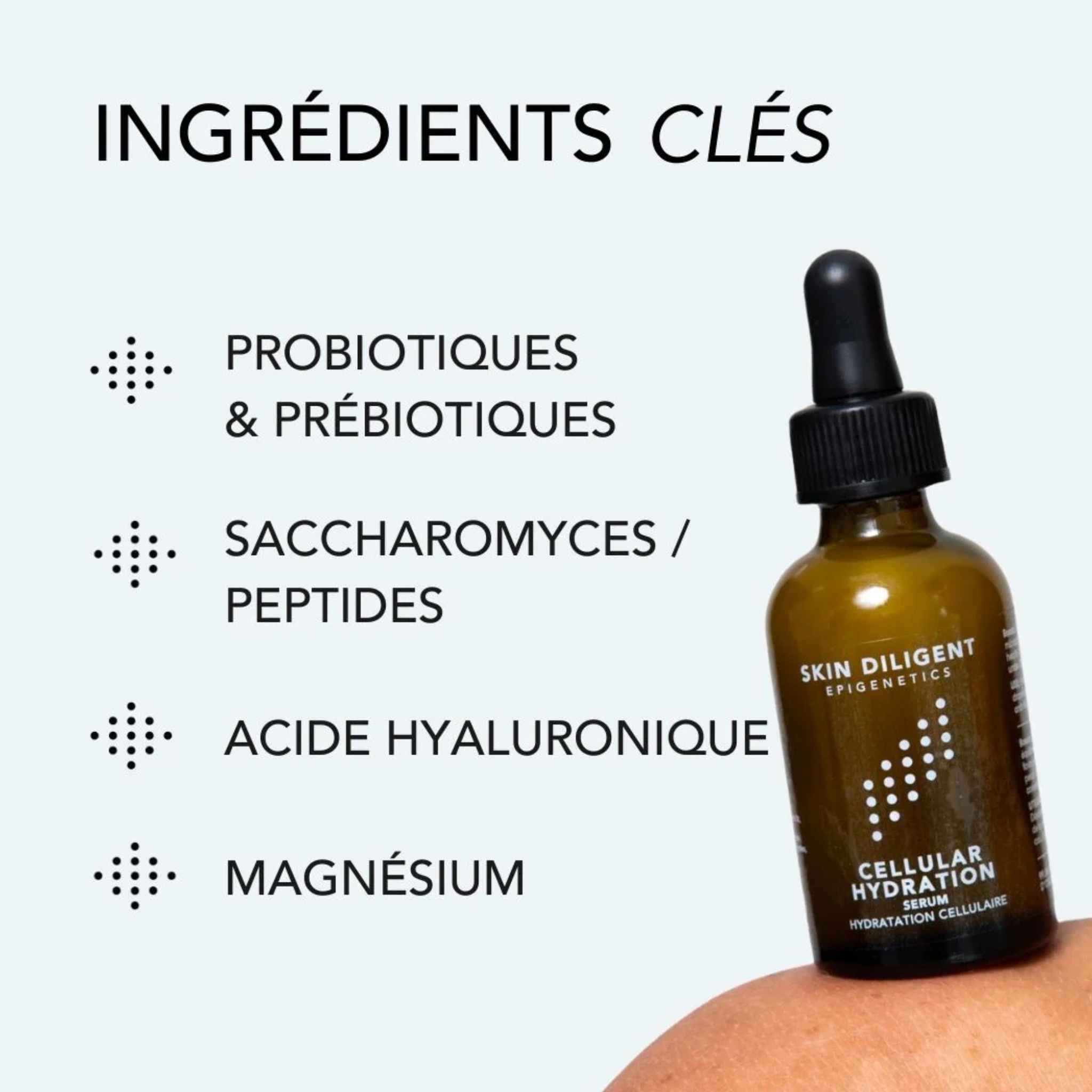 Sérum hydratation cellulaire - Maison Les Pierres Dorées