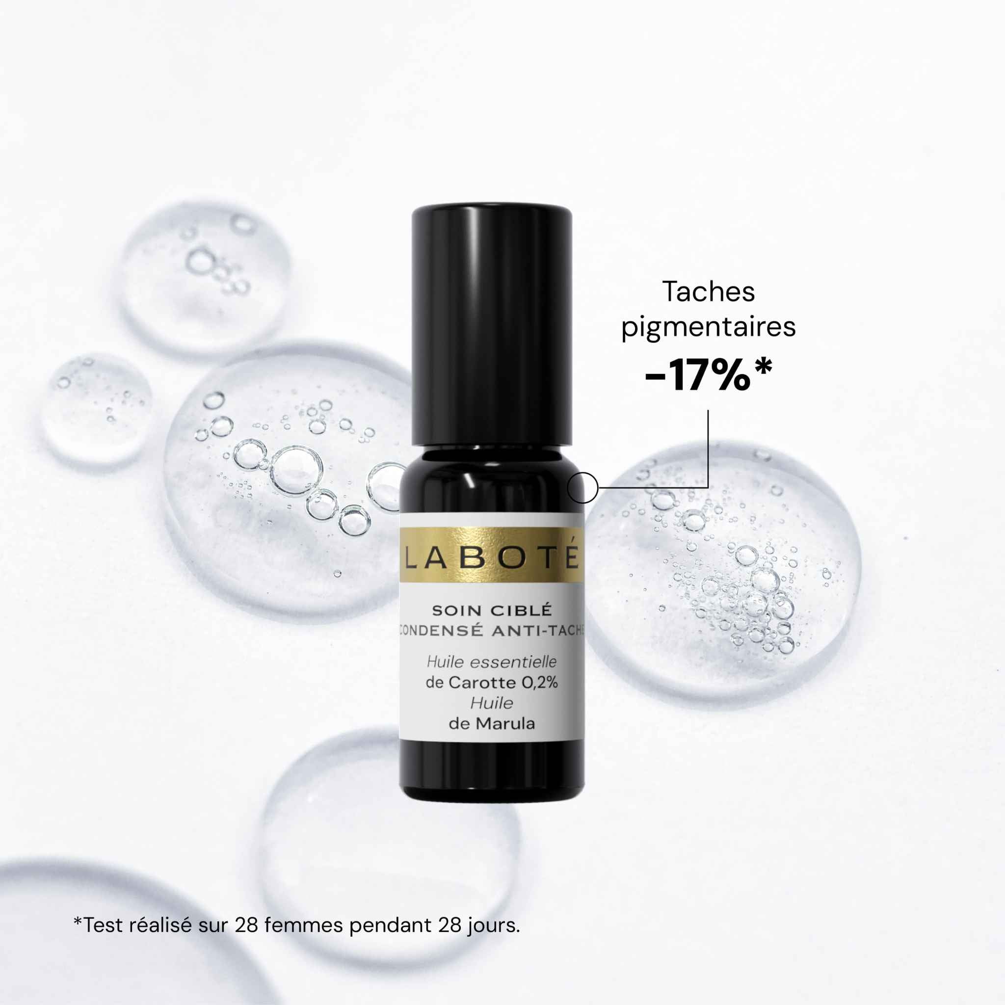 Soin ciblé anti - tache - Maison Les Pierres Dorées