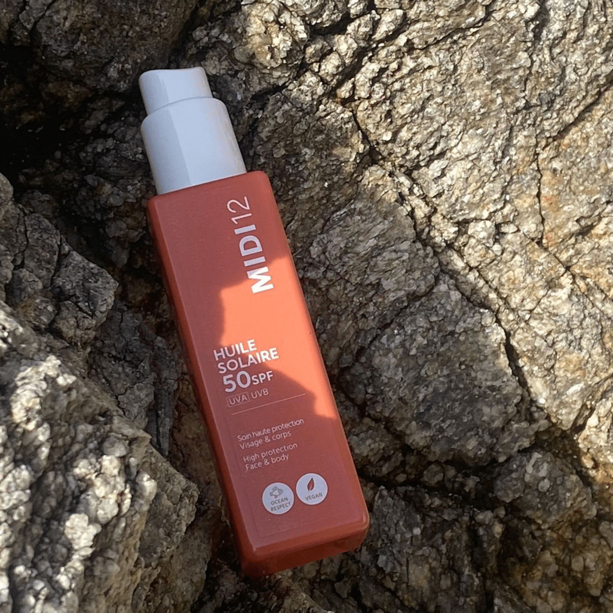 Huile solaire SPF50 - Maison Les Pierres Dorées